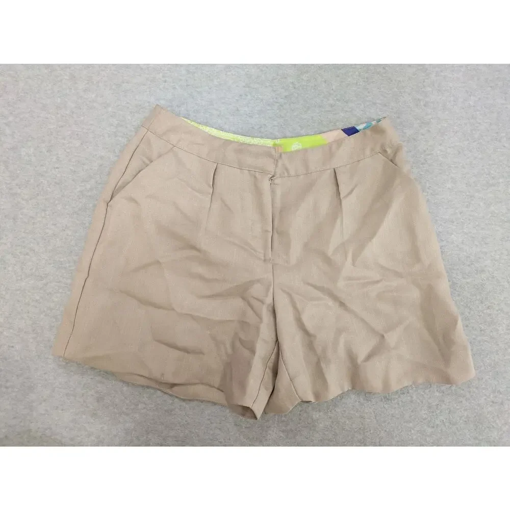 Gibson Latimer Shorts Women's Size 12 Khaki Brown‎ Casual Solid Shorts